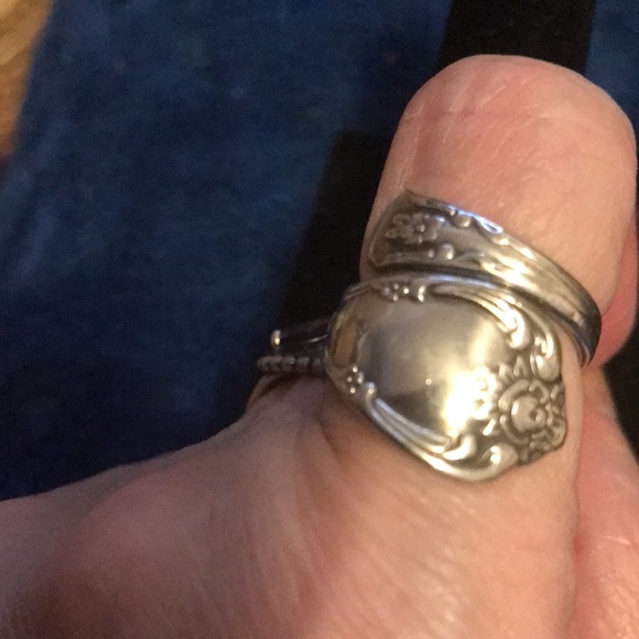 Vintage Sterling silver Oneida Spoon Ring. - Picture 4 of 4